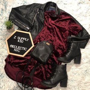 Z Supply Velvet Dress
